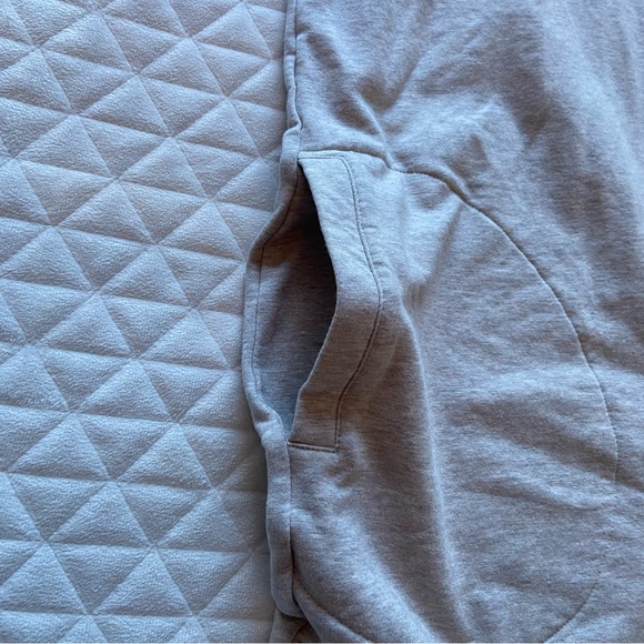 Garnet Hill Sweatshirt Dress Women’s Small Long Puff Sleeve Oversized W/ Pockets - Picture 7 of 16